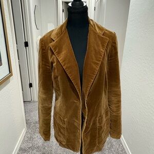 Vintage 70’s Bronson of California velvet brown blazer.